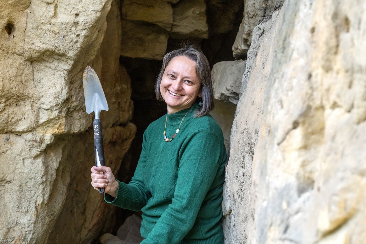 Petra Štěpančíková z Ústavu struktury a mechaniky hornin AV ČR 2025 10 30 Petra Stepancikova USMH fullres 40