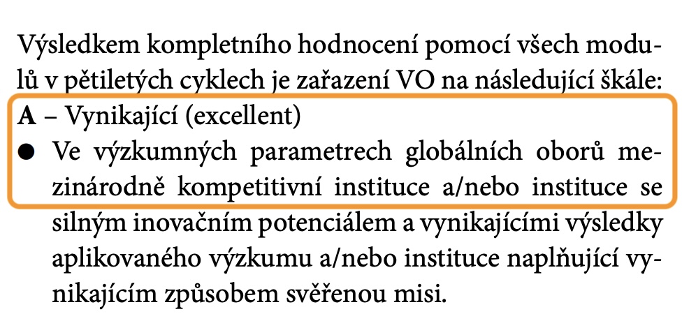 Hodnoceni A metodika