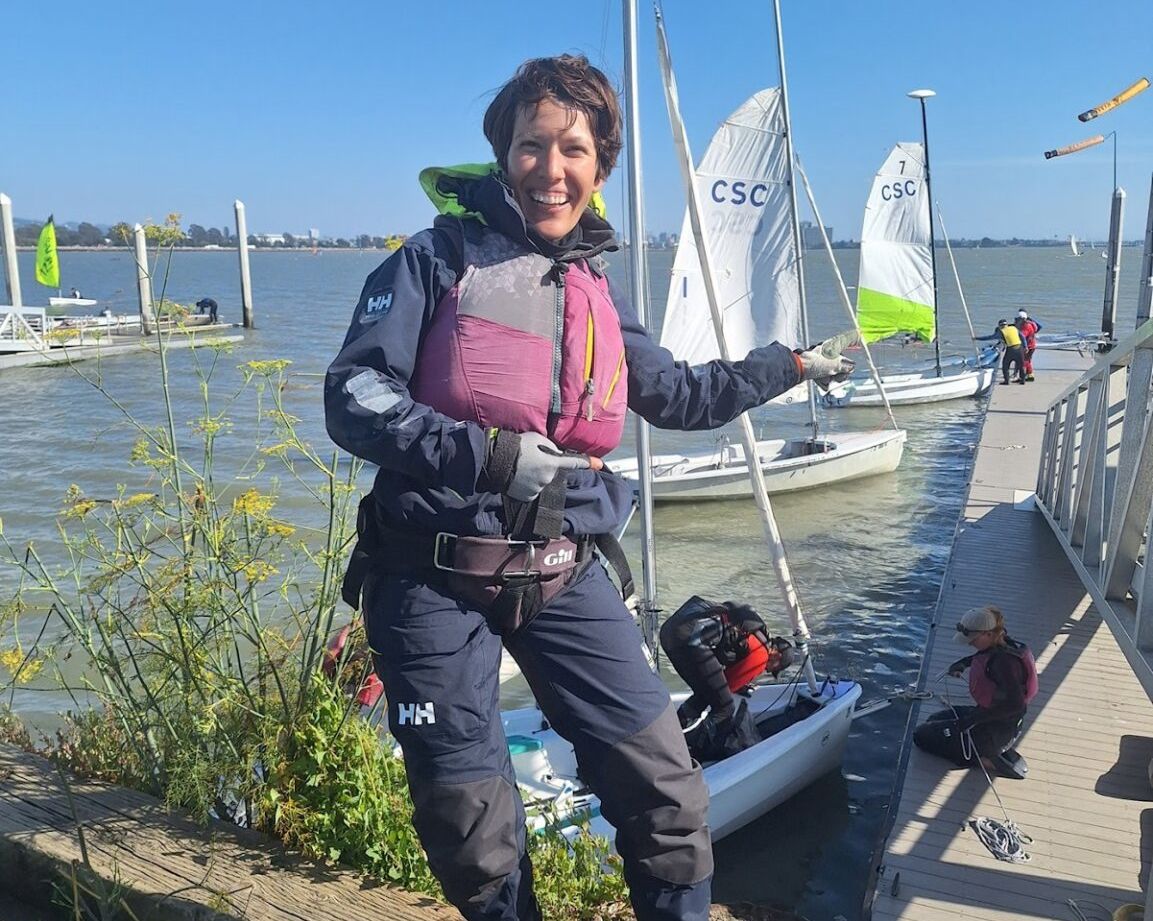 Jana Pilatova Cal Sailing Club Berkeley marina 1153x1536