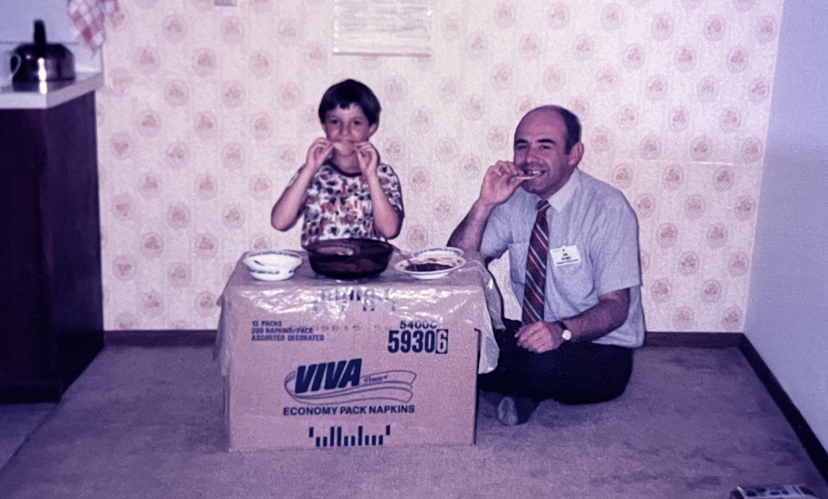 Červenec 1985, první americký nábytek. Jelinek 3