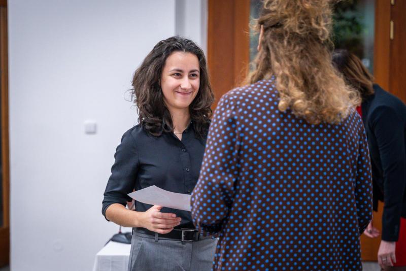 Sára Jobranová zapůsobila na porotu prezentační soutěže 8 z VUT a získala 1. místo VUT Jobranova 8zVUT