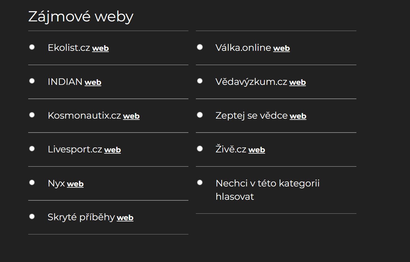 zajmove weby