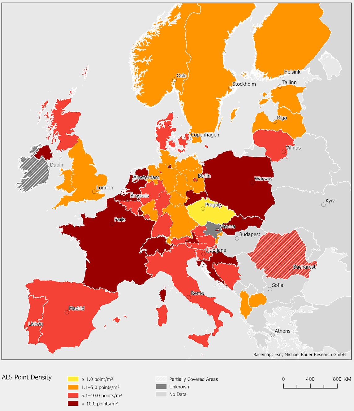 CZU letecke skenovani