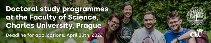 PřF UK - PhD studia 2026