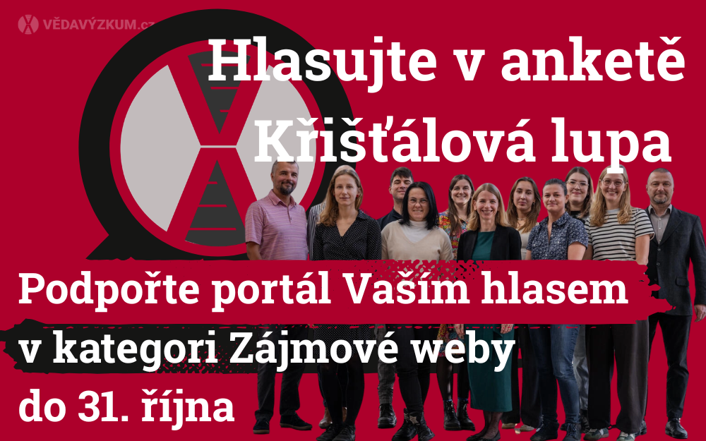 Křišťálová lupa 2026 VědaVýzkum.cz