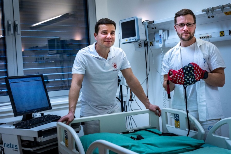 Martin Kudr (vlevo) a Matyáš Ebel