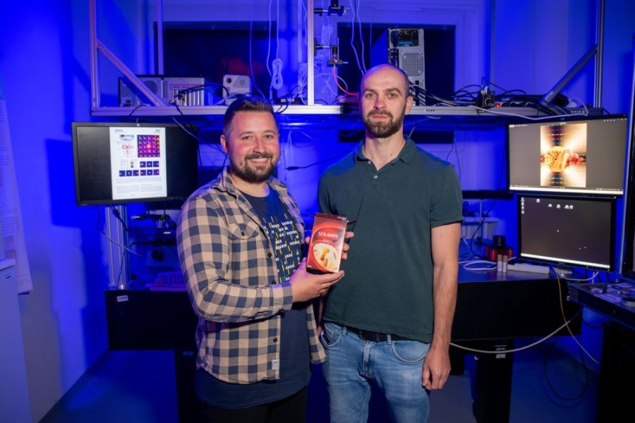 Zleva: Petr Viewegh a Petr Bouchal 