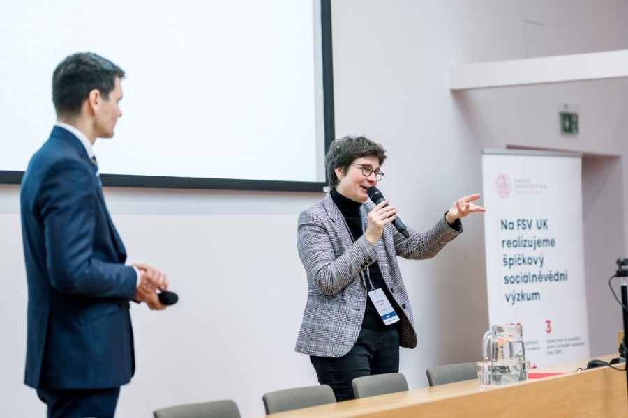 Christina Beck na konferenci Komunikace vědy 360°