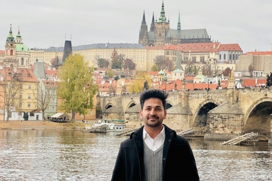 Vickey Nandal – first day in Prague city | Foto: Soniya Takshak