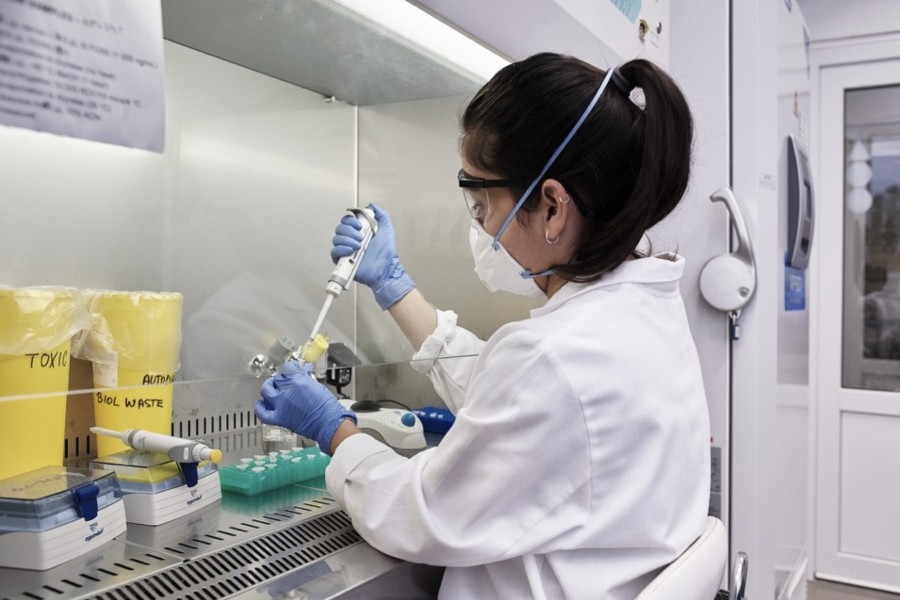 První autorka studie Rutuja Hiraji Patil z Mikrobiologického ústavu AV ČR