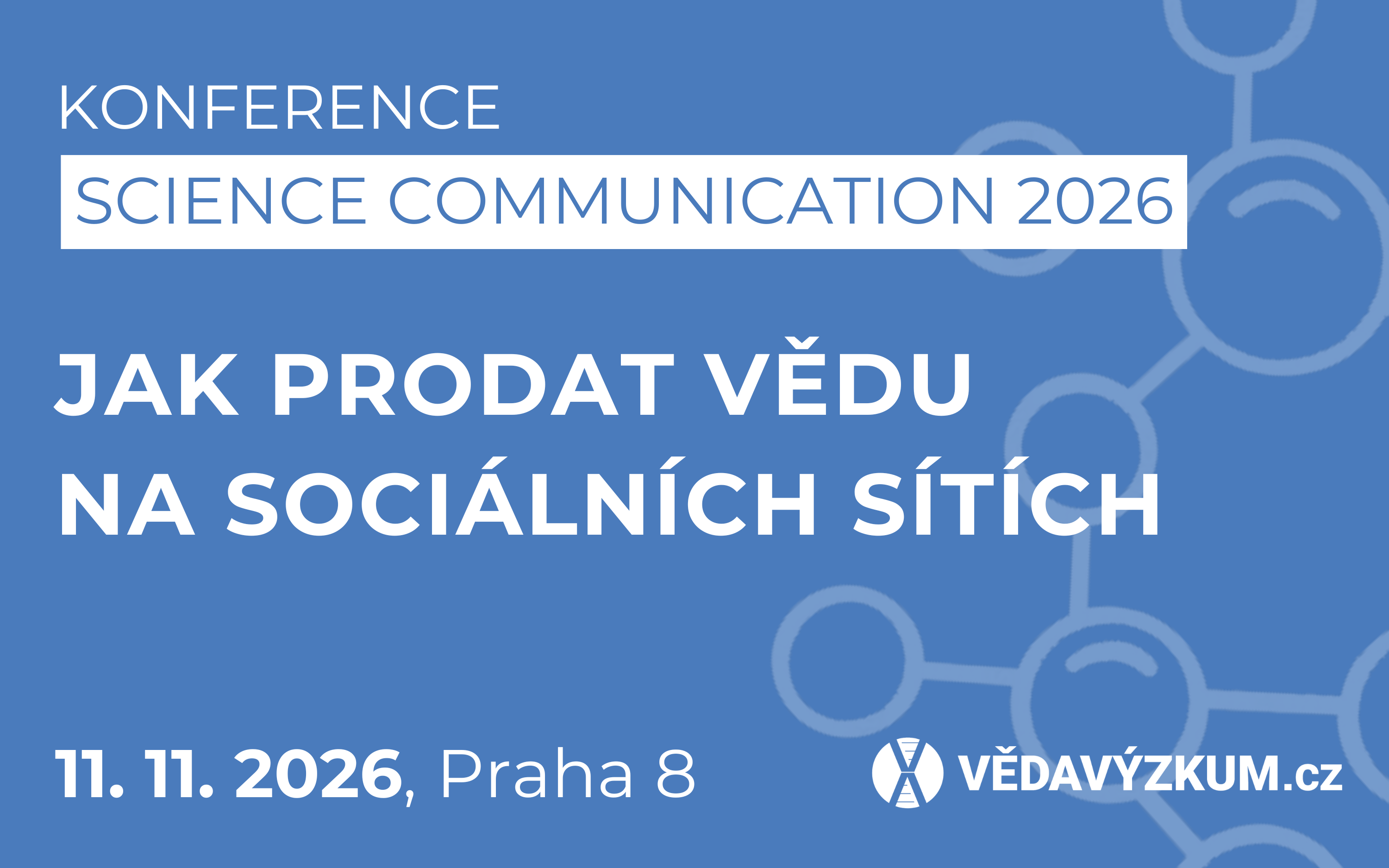 BOČNÍ BANNER - Konference: Science Communication 2026